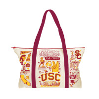 USC Trojans Julia Gash Canvas Weekend Bag
